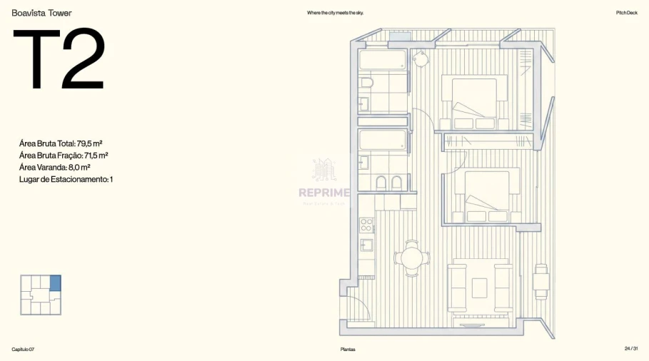 Apartamento T2 para Venda em Lordelo do Ouro e Massarelos Foto 17