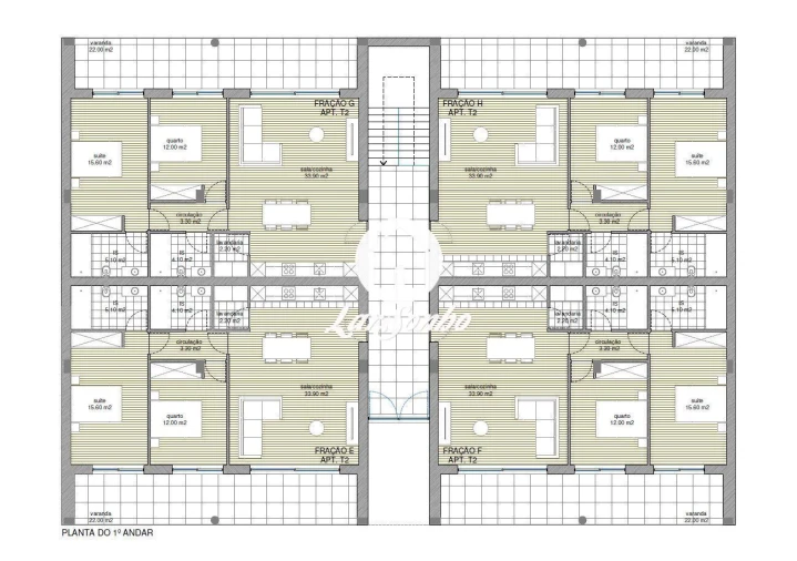 Apartamento T2 para Venda em Tamel (Santa Leocádia) e Vilar do Monte Foto 7