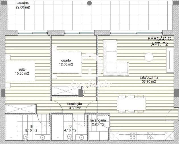 Apartamento T2 para Venda em Tamel (Santa Leocádia) e Vilar do Monte Foto 27