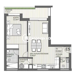 Apartamento T1 para Venda em Matosinhos e Leça da Palmeira
