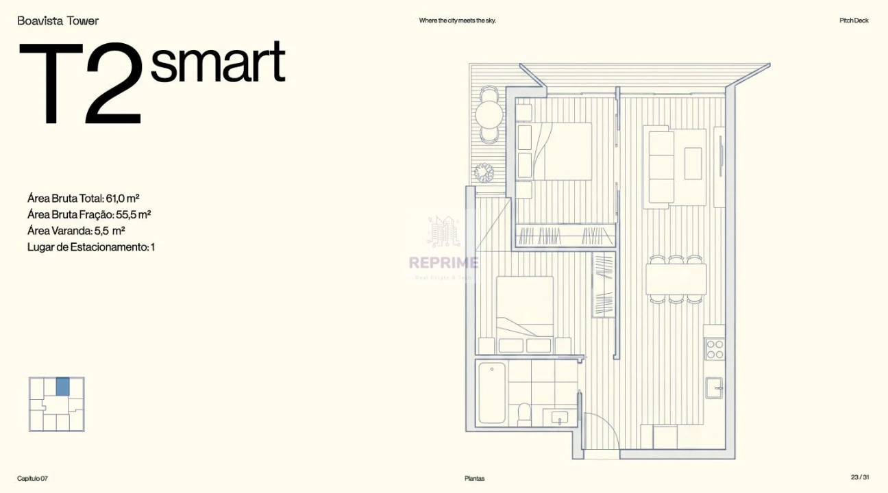 Apartamento T2 para Venda em Lordelo do Ouro e Massarelos Foto 19