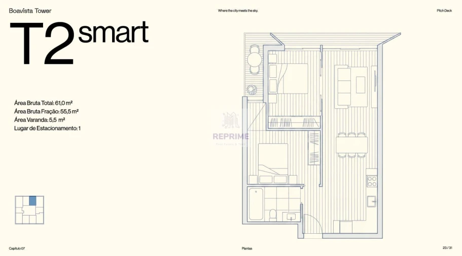 Apartamento T2 para Venda em Lordelo do Ouro e Massarelos Foto 19