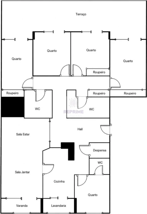 Apartamento T5 para Venda em Mafamude e Vilar do Paraíso