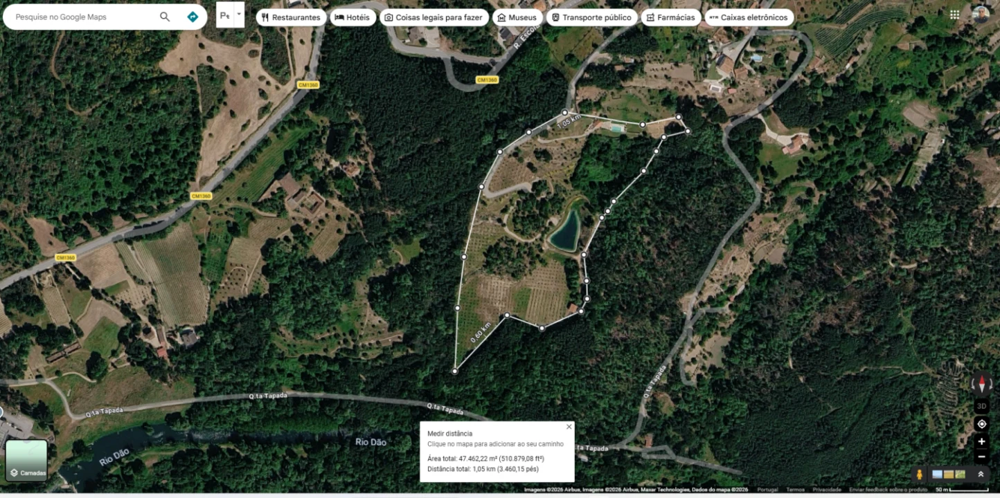 Quinta T1 para Venda em Povolide Planta 3