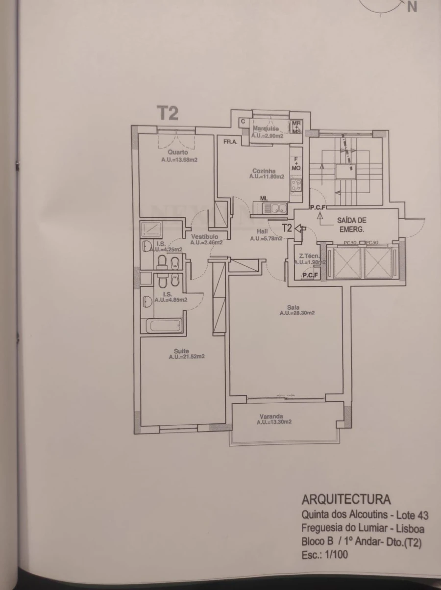 Apartamento T2 para Venda em Lumiar Foto 37