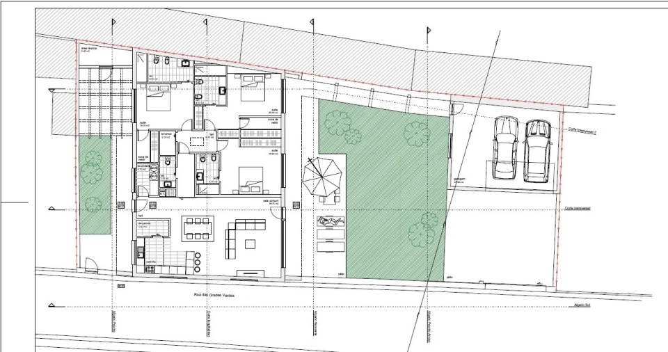 Moradia T3 para Venda em Arcozelo Planta 1