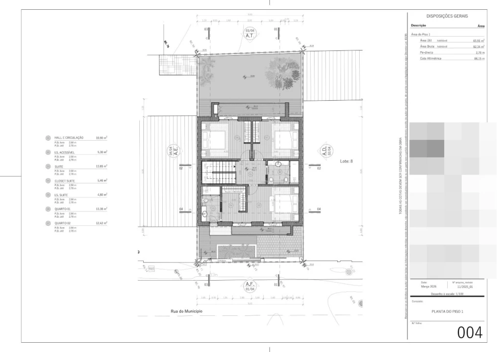 Moradia T4 para Venda em Vialonga Planta 4