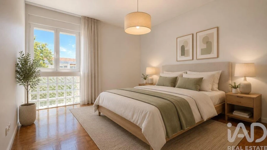 Apartamento T2 para Arrendamento em Carcavelos e Parede Foto 16