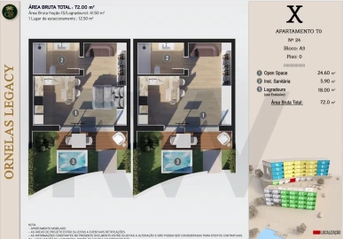 Apartamento para Venda em Arco da Calheta