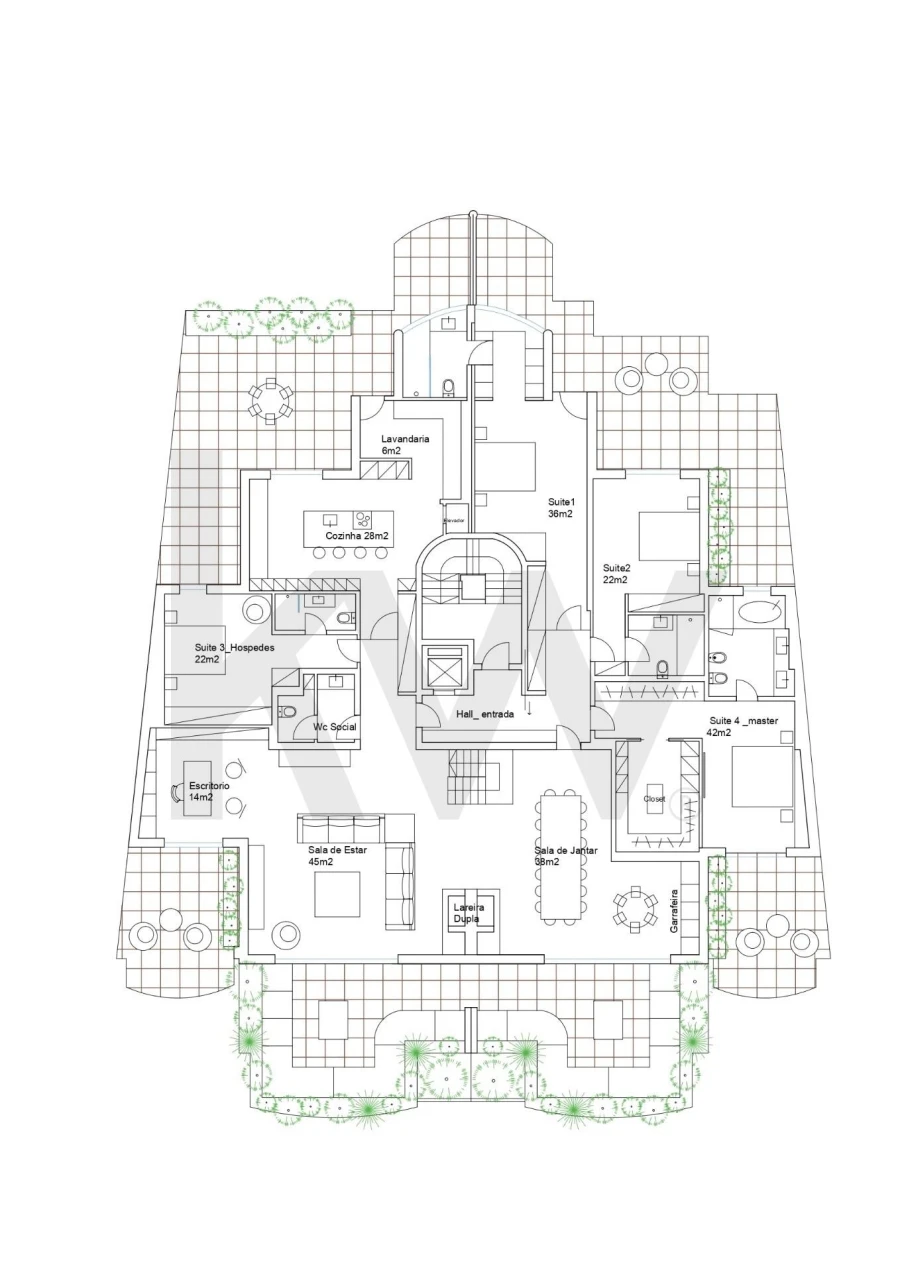 Apartamento T4 para Venda em Carcavelos e Parede Foto 96