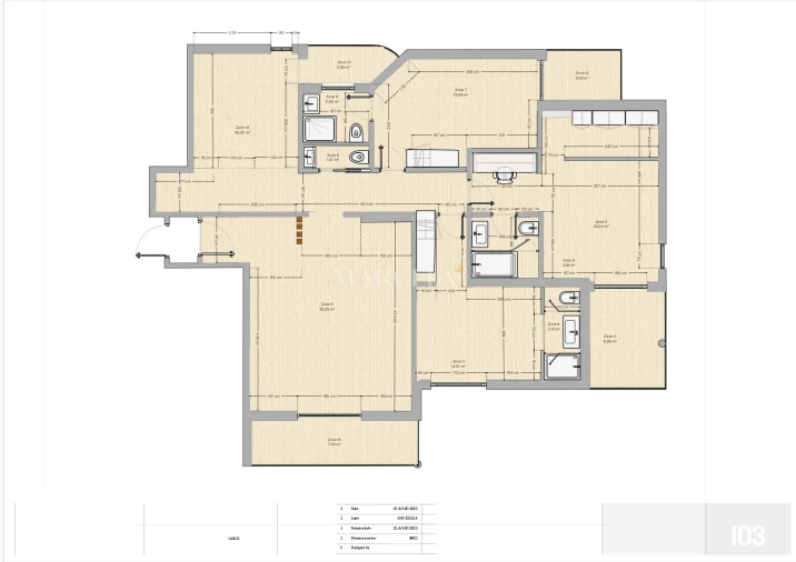 Apartamento T3 para Venda em Lagos (São Sebastião e Santa Maria) Planta 1