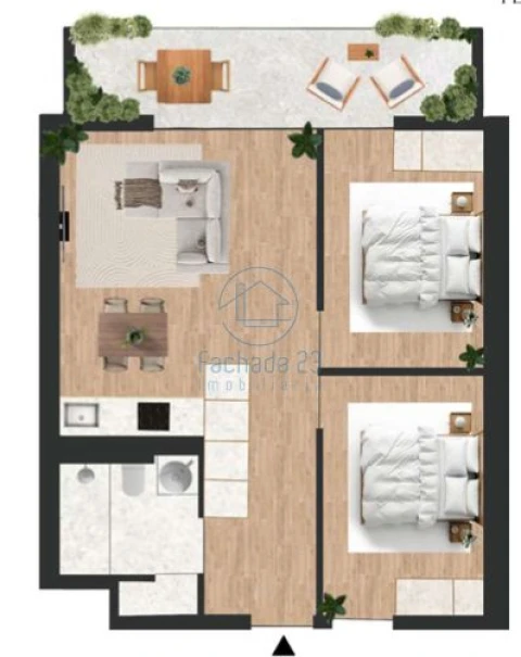 Apartamento T2 para Venda em Vilar de Andorinho