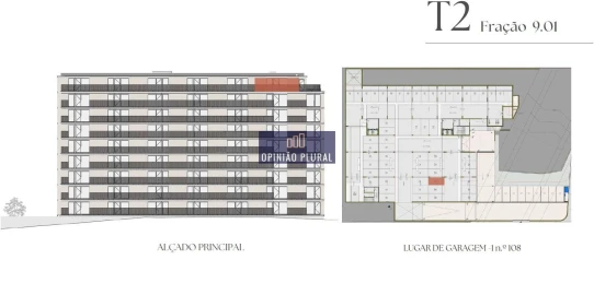 Apartamento T2 para Venda em Vilar de Andorinho