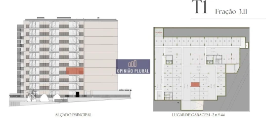 Apartamento T1 para Venda em Vilar de Andorinho