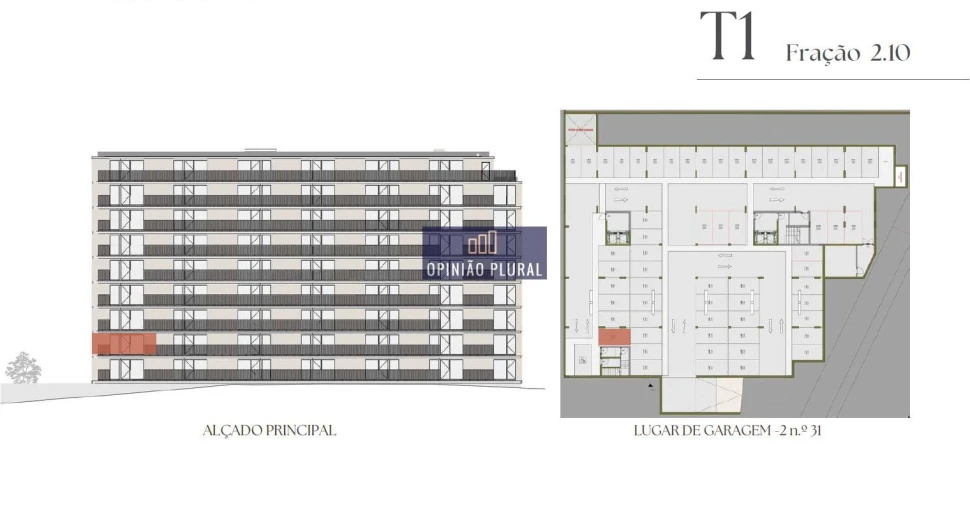 Apartamento T1 para Venda em Vilar de Andorinho Foto 9