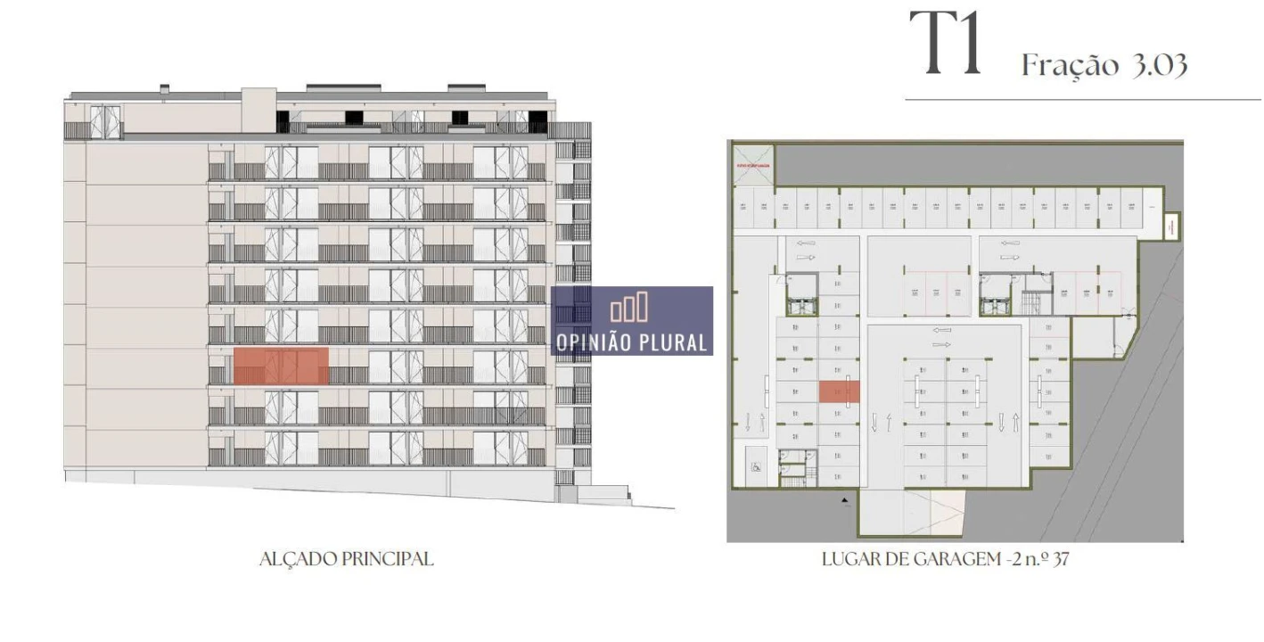 Apartamento T1 para Venda em Vilar de Andorinho Foto 9