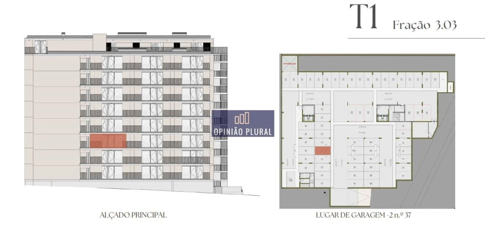 Apartamento T1 para Venda em Vilar de Andorinho Foto 9