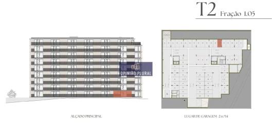 Apartamento T2 para Venda em Vilar de Andorinho