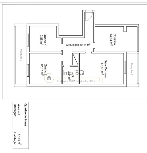 Apartamento T2 para Venda em Azambuja