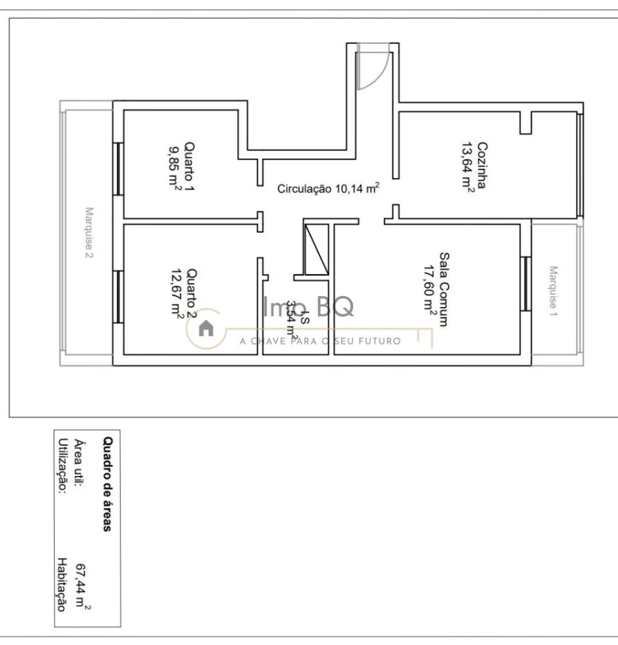 Apartamento T2 para Venda em Azambuja Foto 27