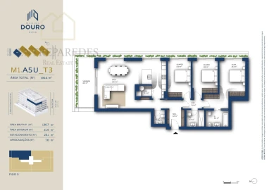 Apartamento T3 para Venda em Santa Marinha e São Pedro da Afurada
