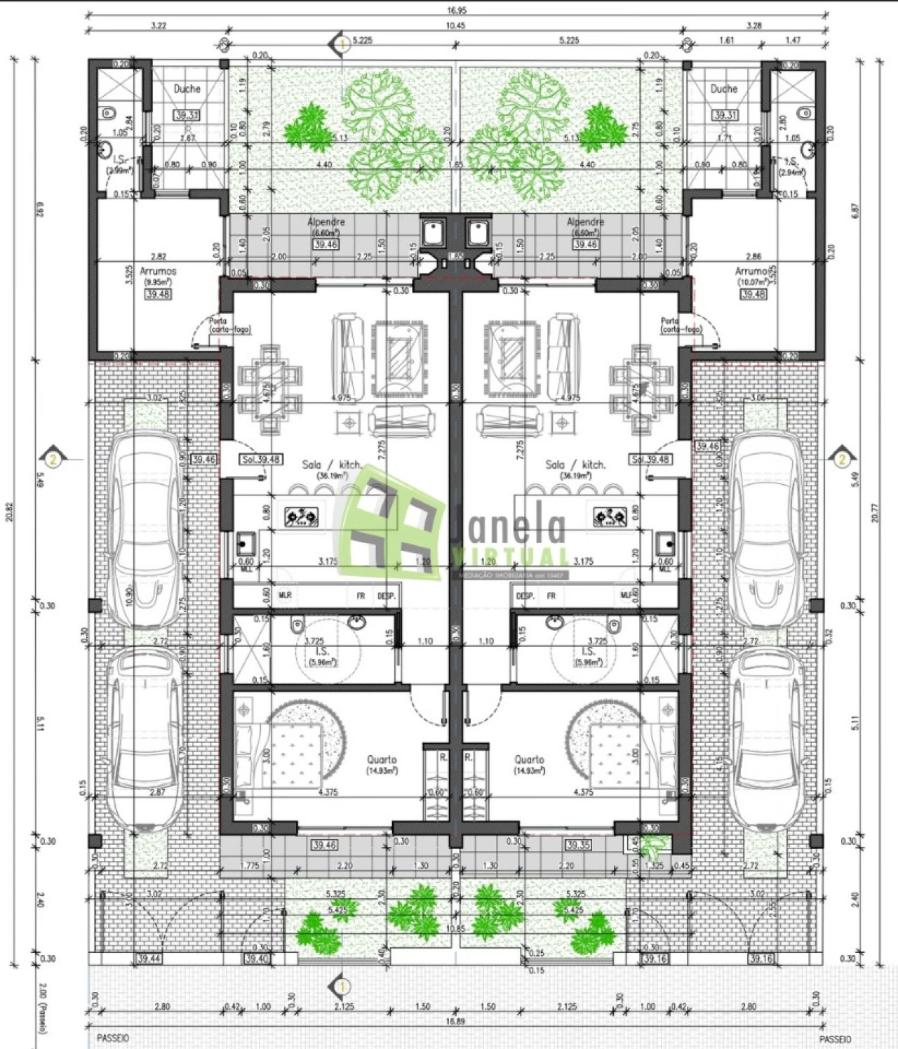 Moradia T1 para Venda em Fernao Ferro Planta 2