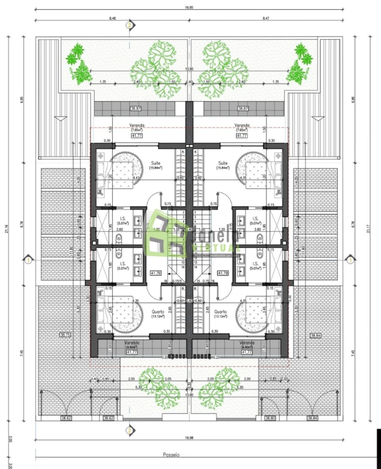 Moradia T3 para Venda em Fernao Ferro Planta 2