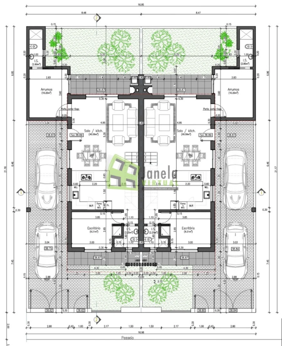 Moradia T3 para Venda em Fernao Ferro Planta 1