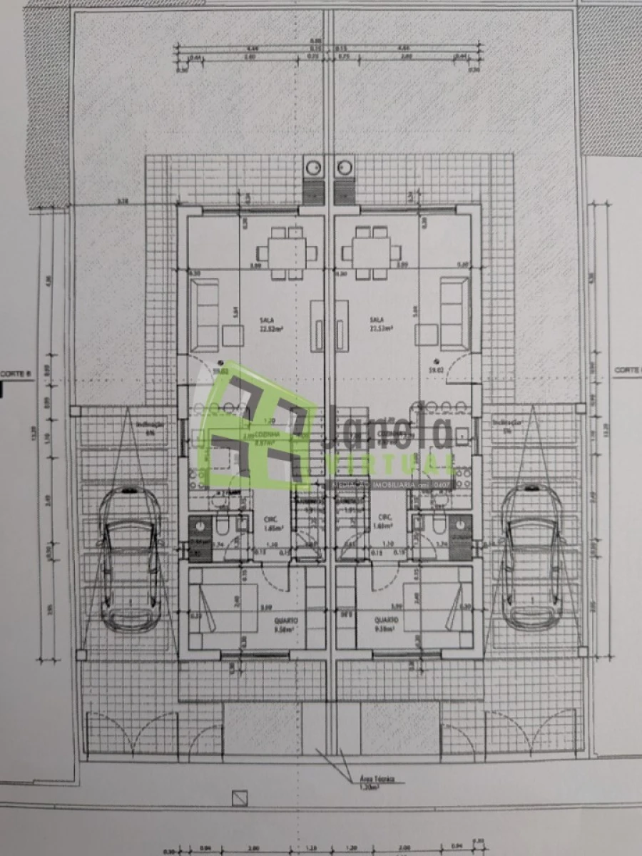 Moradia T3 para Venda em Fernao Ferro Planta 1
