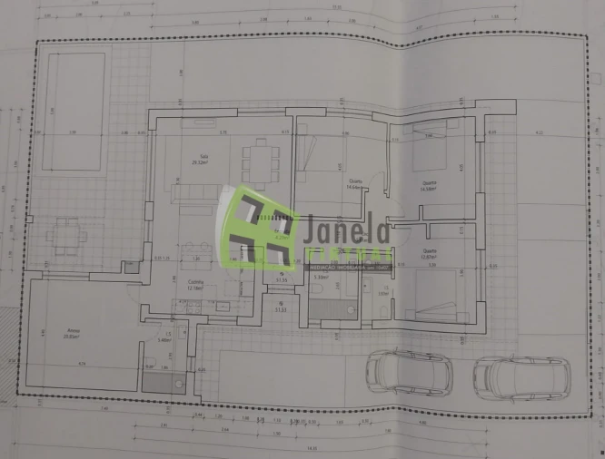 Moradia T3 para Venda em Fernao Ferro Planta 1