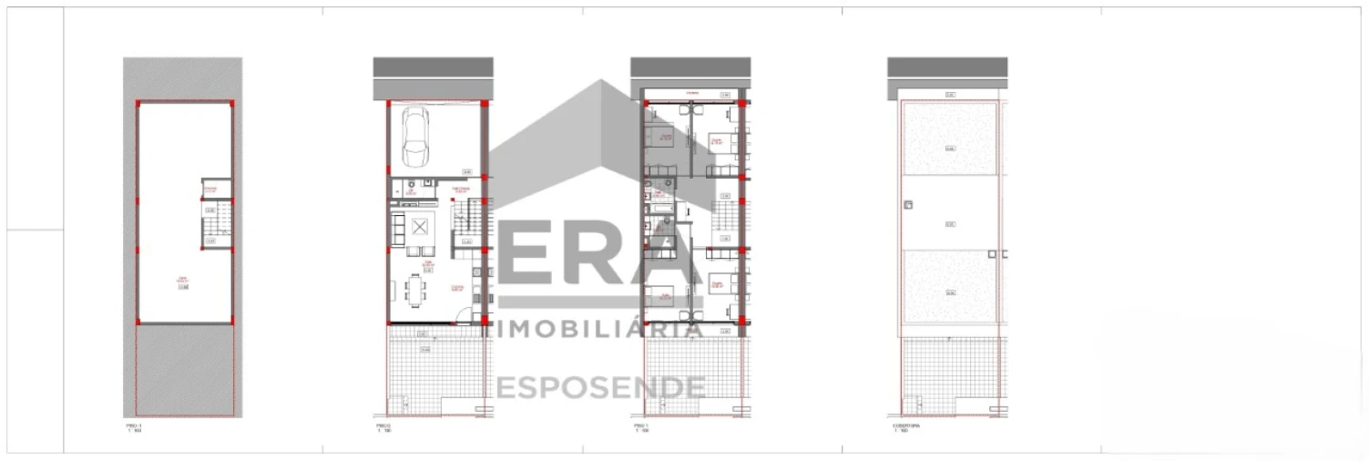 Moradia T4 para Venda em Esposende, Marinhas e Gandra Planta 1