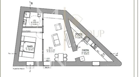 Apartamento T1 para Venda em Covilhã e Canhoso
