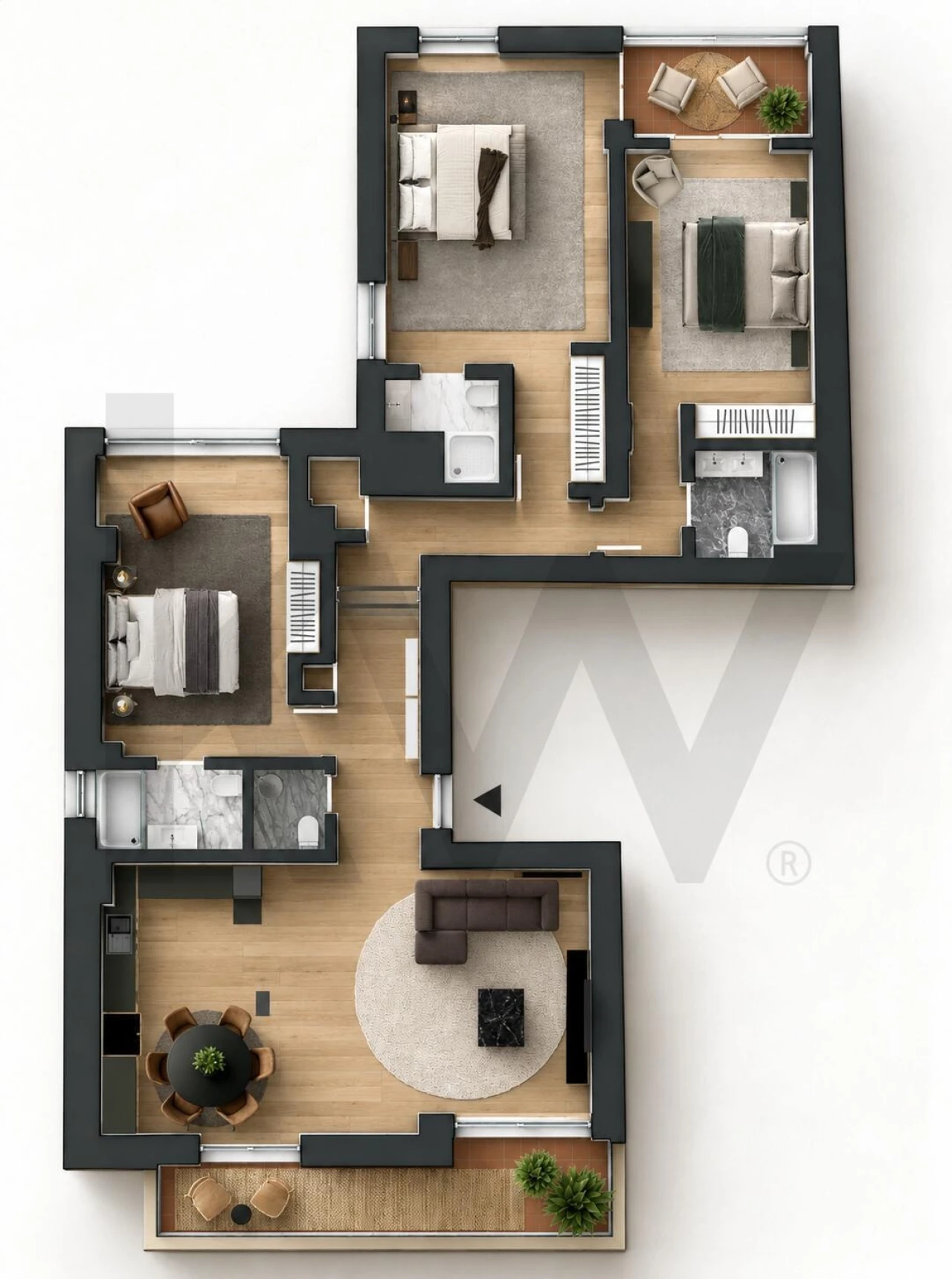 Apartamento T3 para Venda em Cascais e Estoril Foto 37