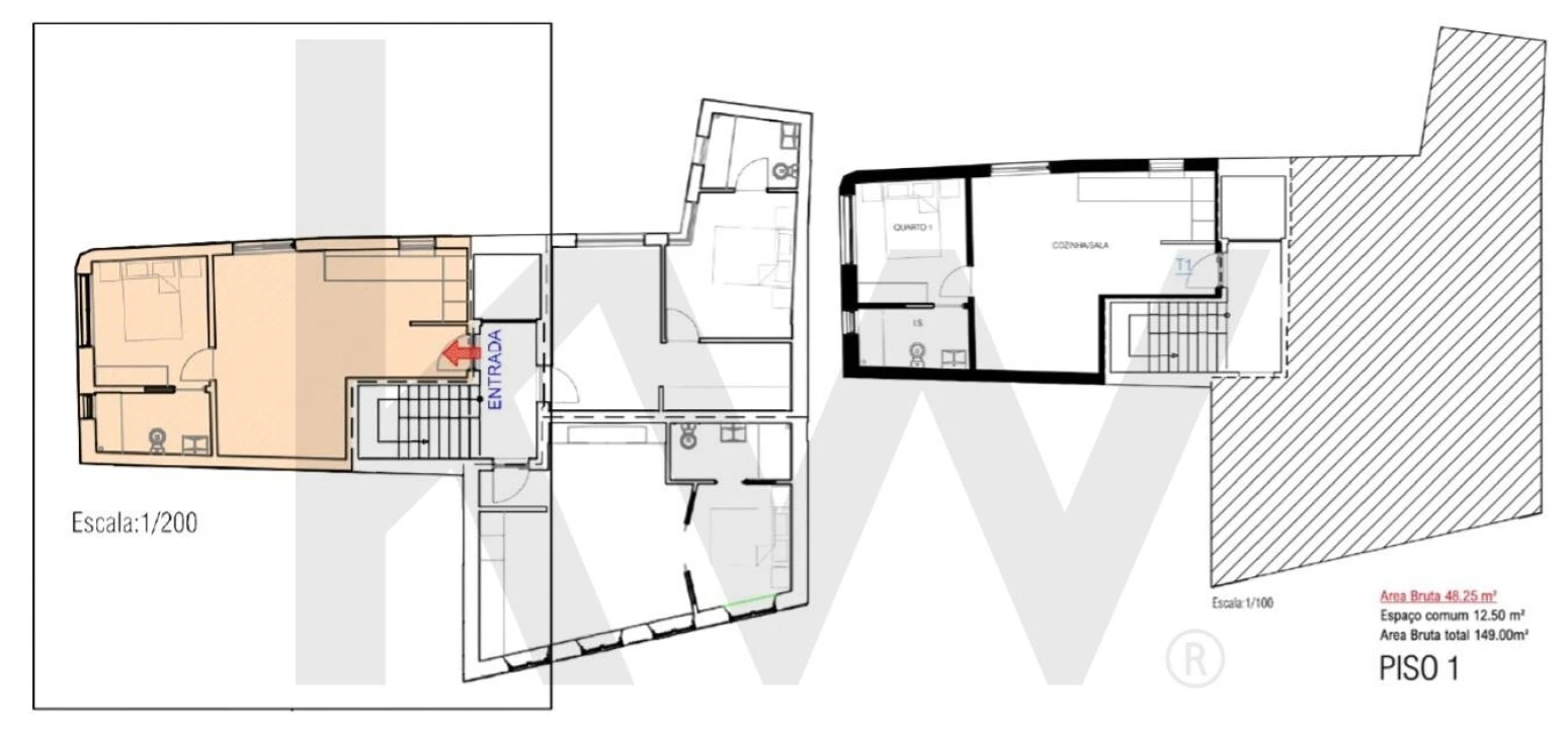 Apartamento T1 para Venda em Buarcos Foto 22