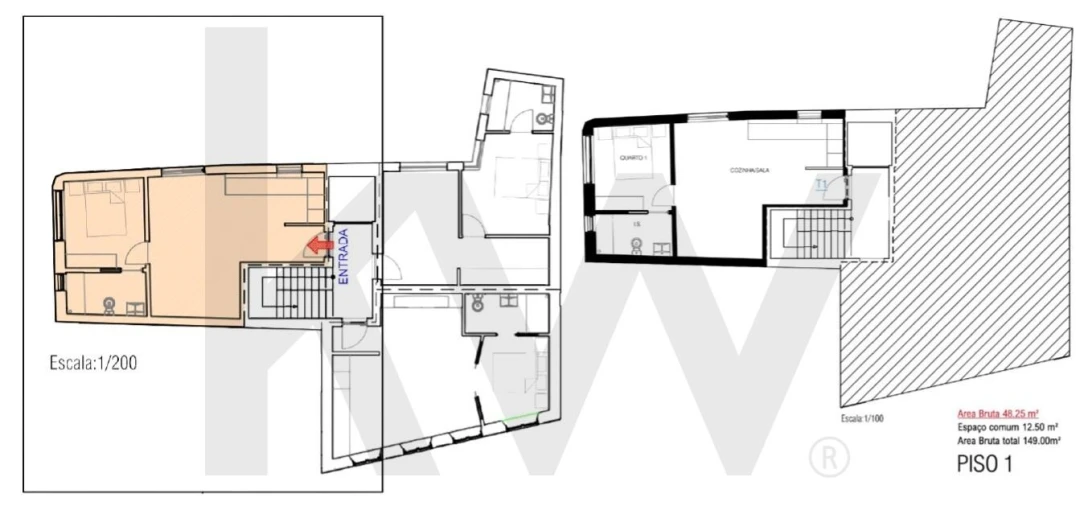 Apartamento T1 para Venda em Buarcos Foto 22