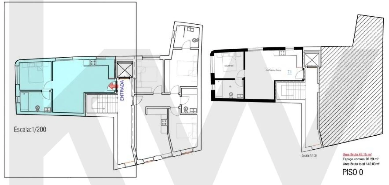 Apartamento T1 para Venda em Buarcos Foto 22