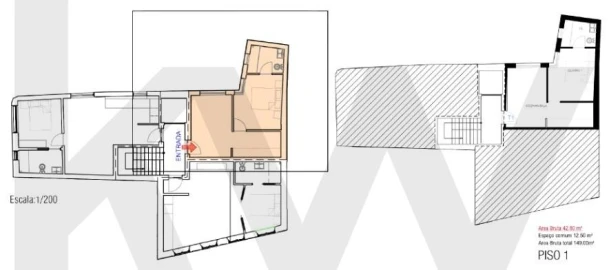 Apartamento T1 para Venda em Buarcos