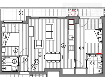 Apartamento T2 para Venda em Atouguia da Baleia