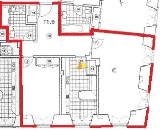 Apartamento T1 para Venda em Buarcos Planta 1