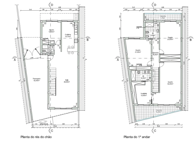 Moradia T4 para Venda em Gafanha da Encarnação Planta 1