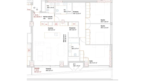 Apartamento T3 para Venda em Ramalde