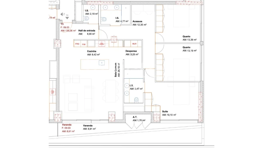 Apartamento T3 para Venda em Ramalde Foto 26