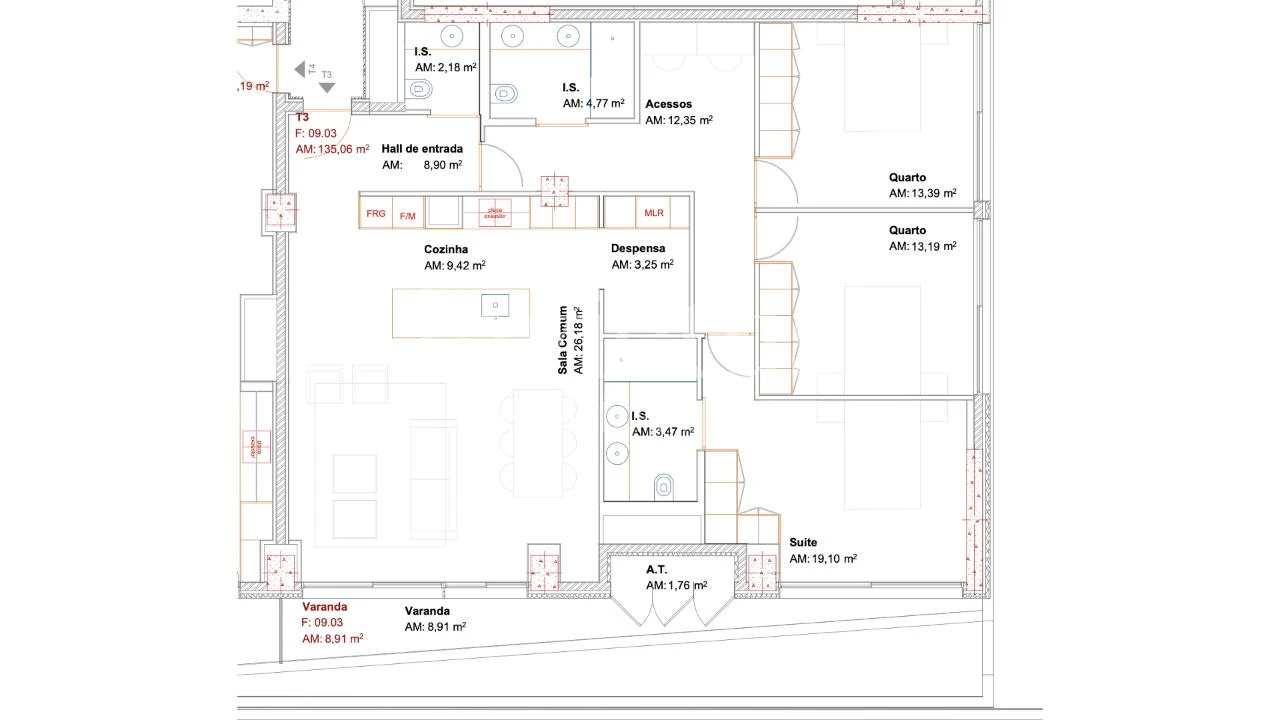 Apartamento T3 para Venda em Ramalde Foto 26