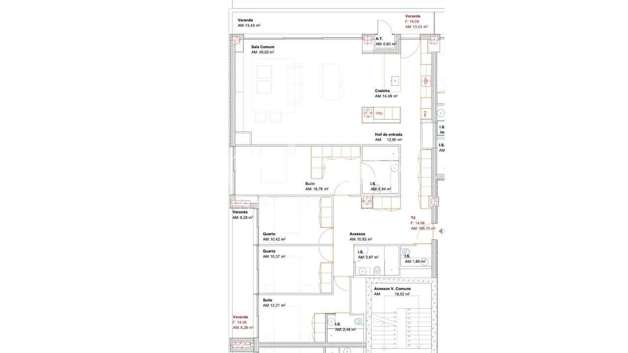 Apartamento T4 para Venda em Ramalde Foto 26