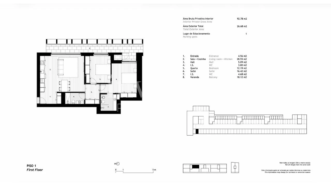 Apartamento T2 para Venda em Arcozelo Foto 11