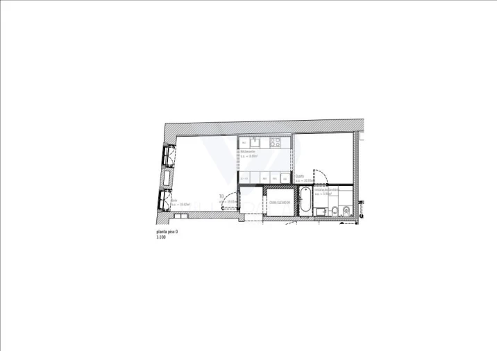 Apartamento T1 para Arrendamento em Campo de Ourique Foto 12