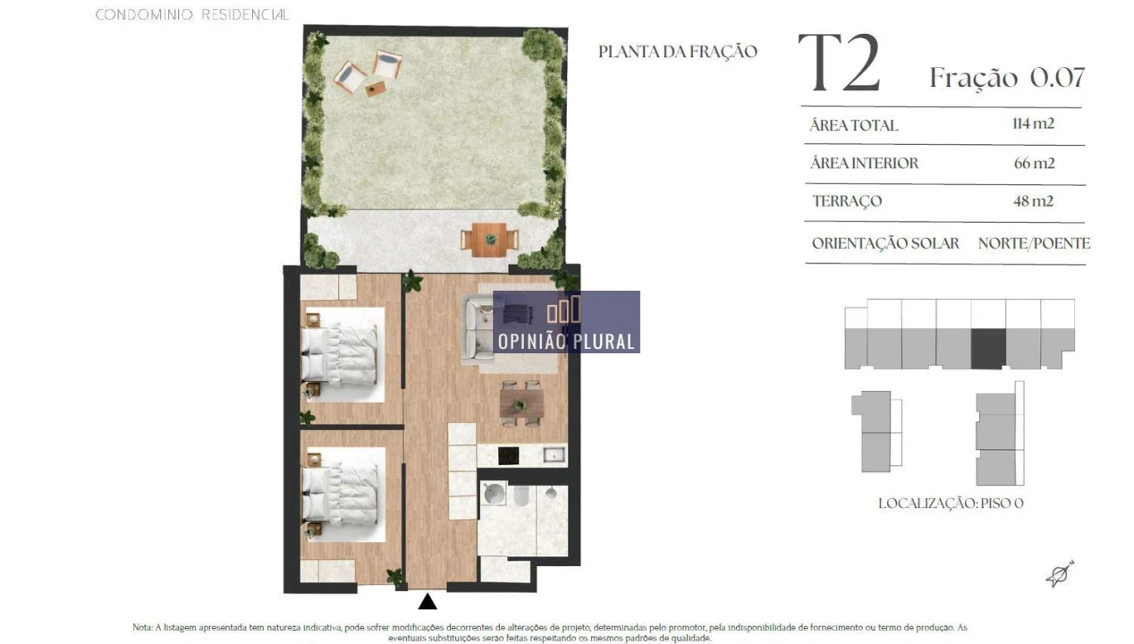 Apartamento T2 para Venda em Vilar de Andorinho Foto 8