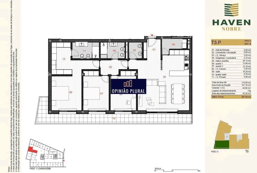 Apartamento T3 para Venda em Silvares, Pias, Nogueira e Alvarenga Foto 19