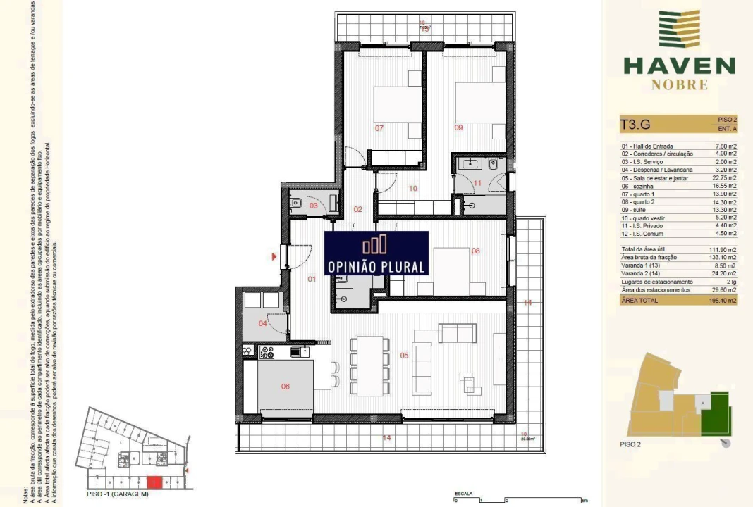 Apartamento T3 para Venda em Silvares, Pias, Nogueira e Alvarenga Foto 20