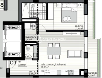 Apartamento T1 para Venda em Matosinhos e Leça da Palmeira